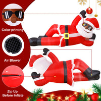 Giant Inflatable Black Santa Claus™